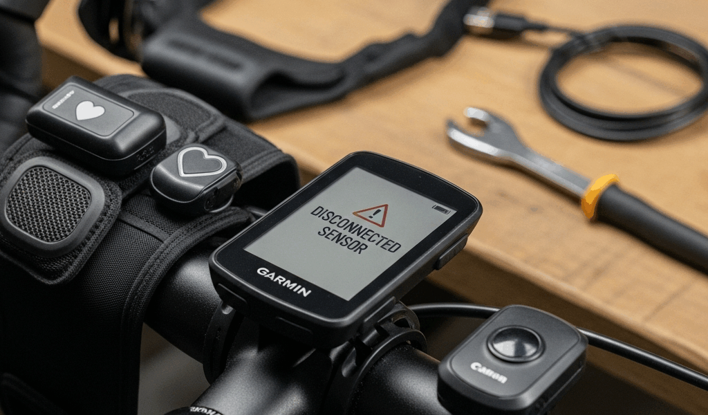 Garmin Edge 540 Not Connecting to Sensors Fix