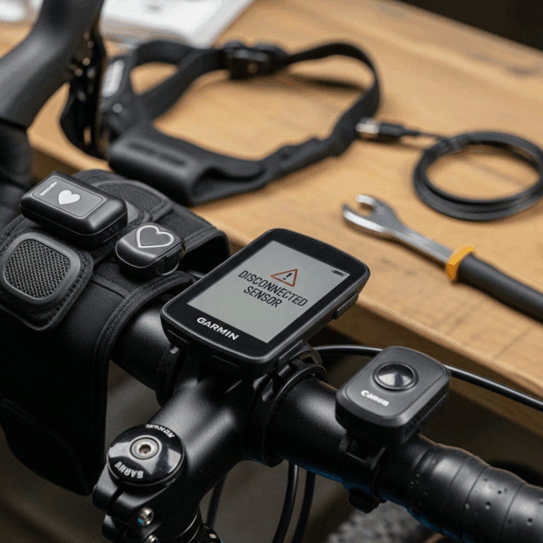 Garmin Edge 540 Not Connecting to Sensors Fix