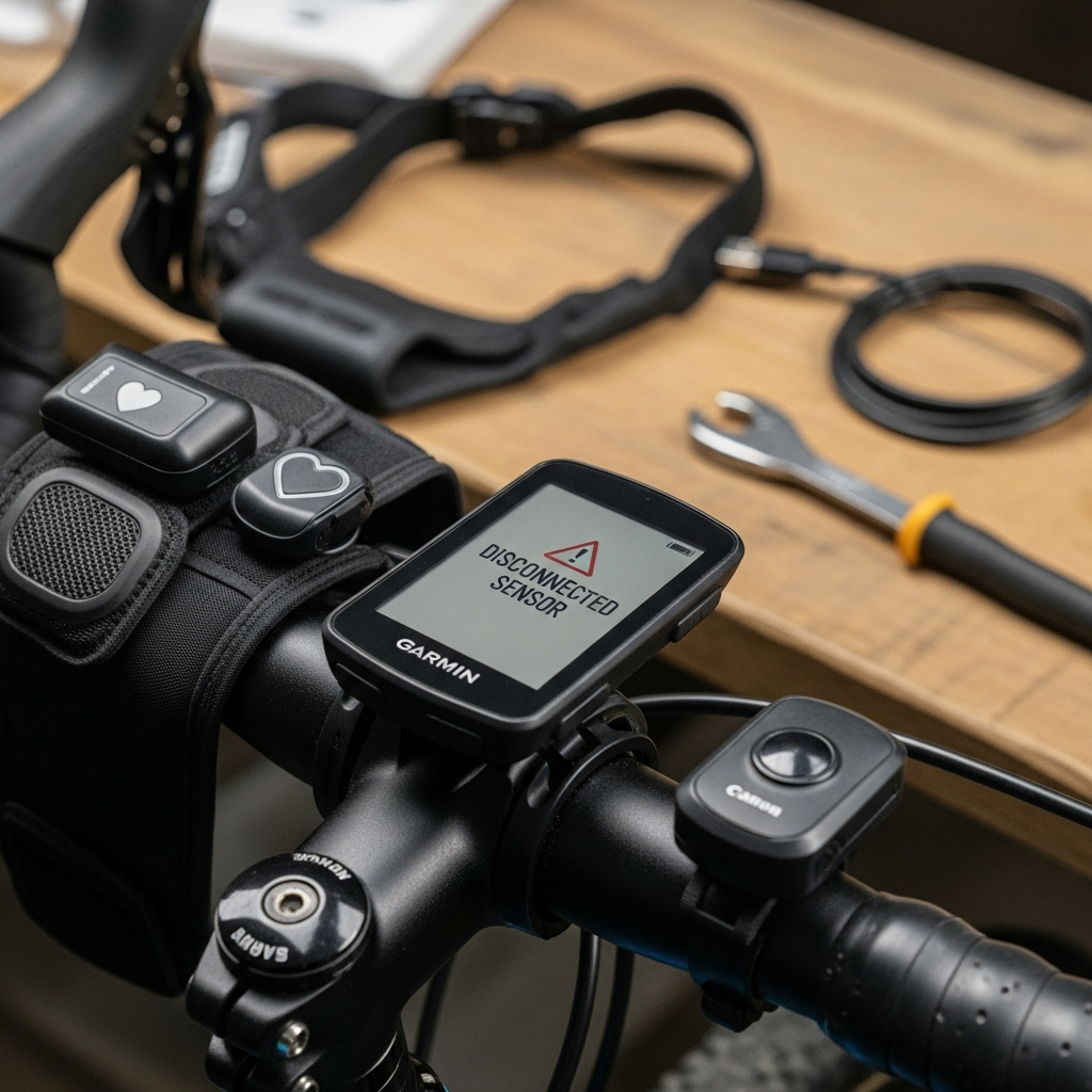 Garmin Edge 540 Not Connecting to Sensors Fix