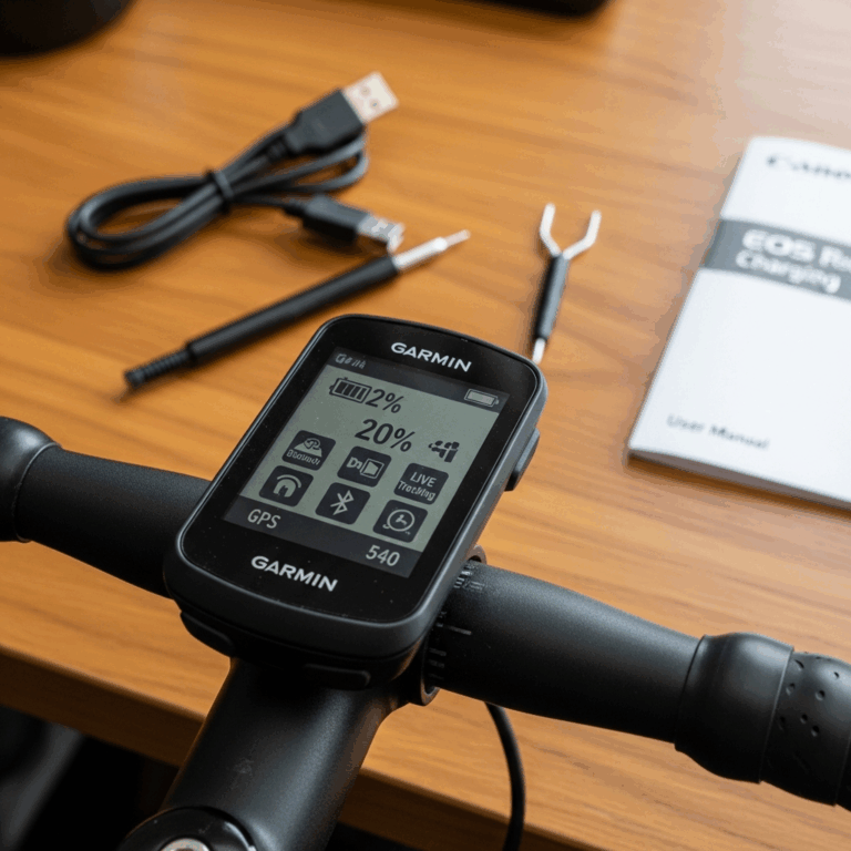 Garmin Edge 540 Battery Draining Too Fast Fix It