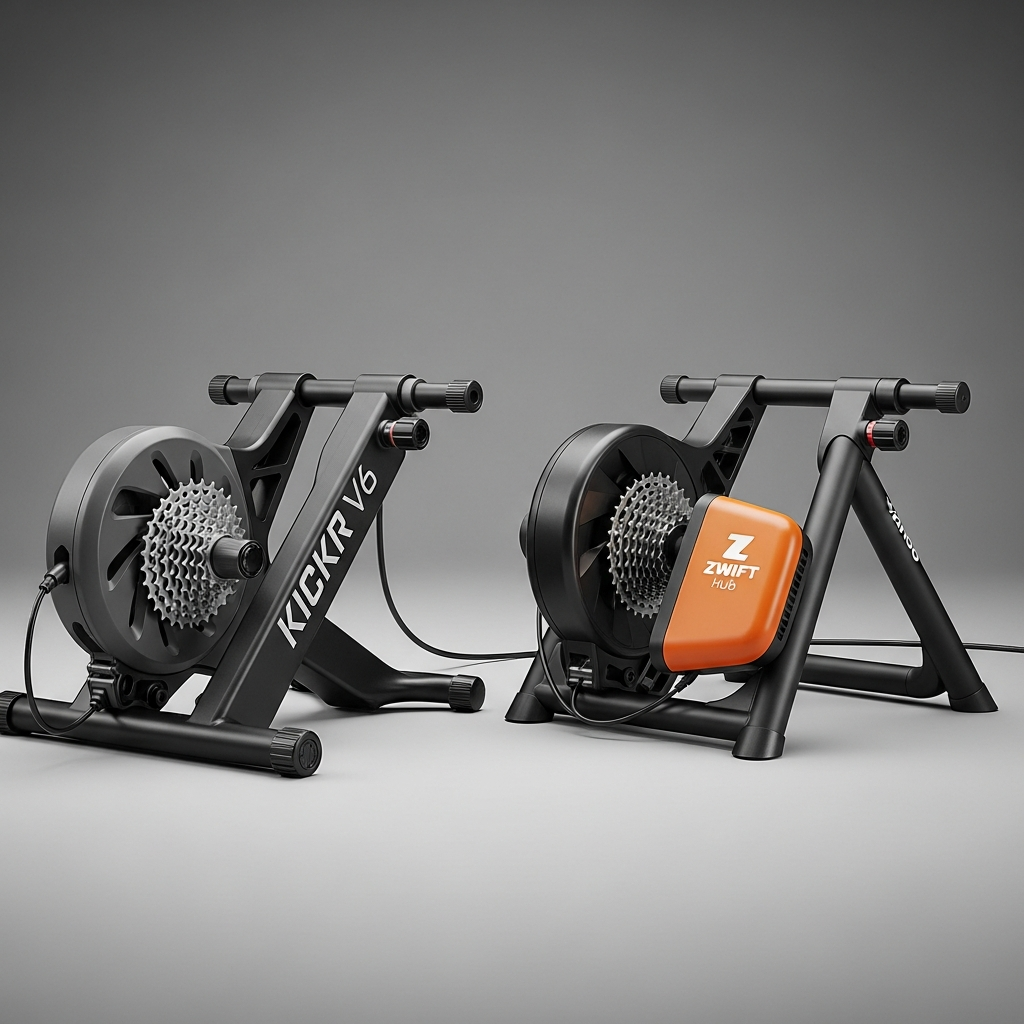 Wahoo KICKR V6 vs Zwift Hub — Which Smart Trainer Is Worth It?