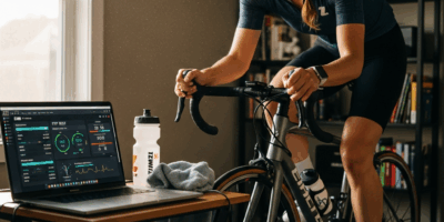 Professional photograph related to: Zwift FTP Test — How to Prepare and Which Test to Pick. High qua